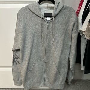 Carmar rhinestone palm tree jacket